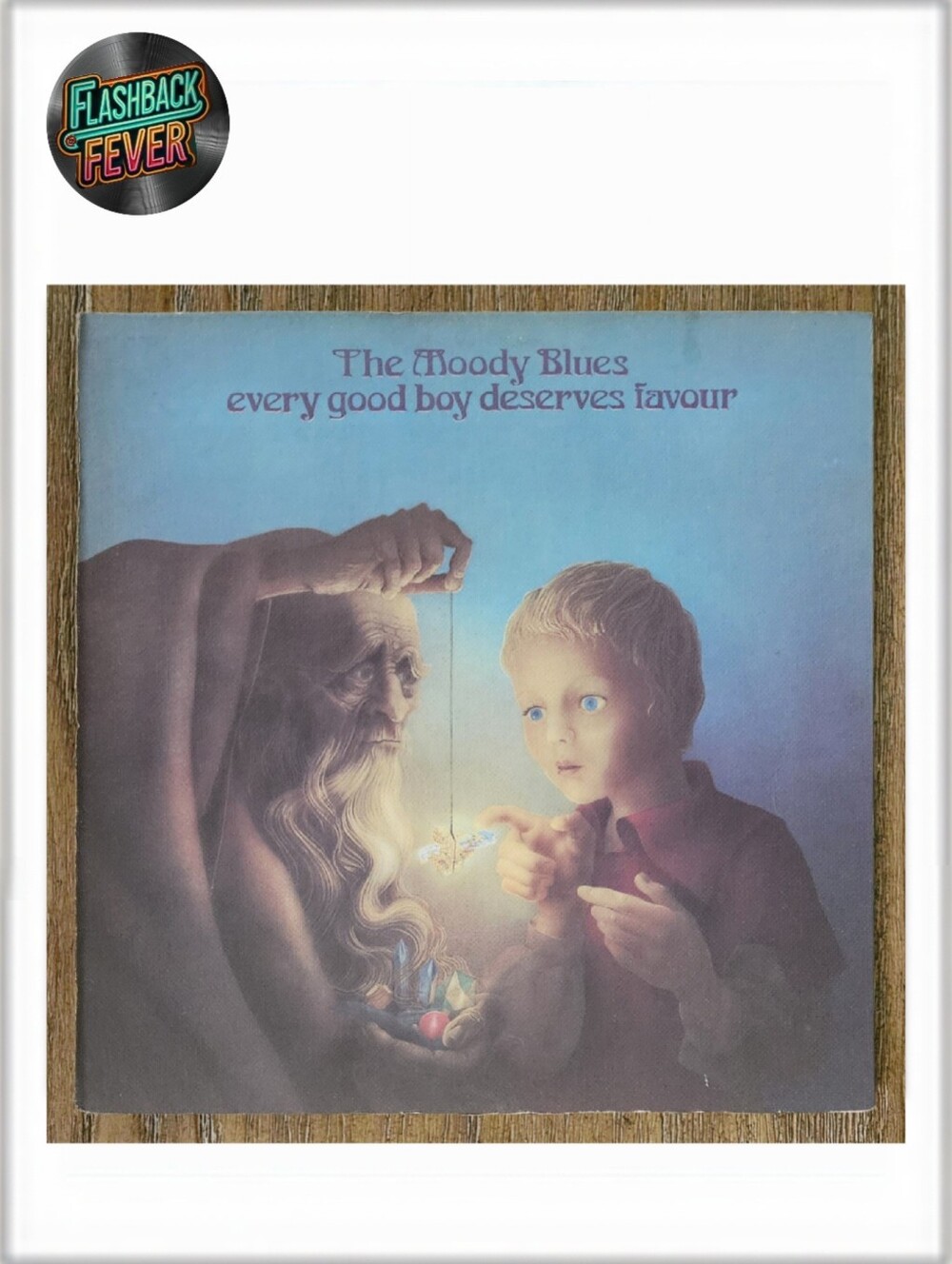 THE MOODY BLUES•Every Good Boy Deserves Favour•1971 US (#THS 5) Bestway Pressing